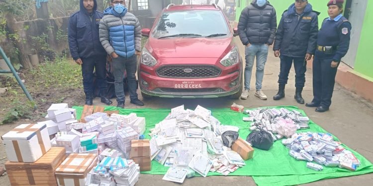 २९ लाखको अवैध औषधिसहित २ जना पक्राउ