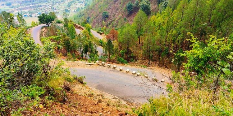 सुरक्षित बन्दै भृङ्गी–स्वर्गद्वारी सडक