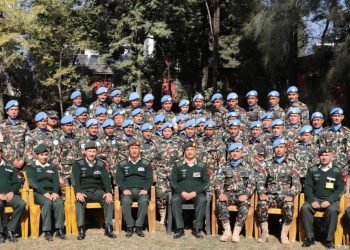 इराकमा नेपाली शान्ति सैनिक अदलीबदली