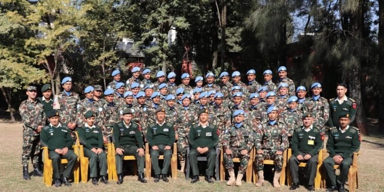 इराकमा नेपाली शान्ति सैनिक अदलीबदली