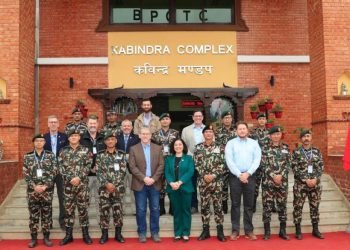 अमेरिकी सहयोगमा वीरेन्द्र शान्ति कार्य तालिम केन्द्रमा सोलार परियोजना