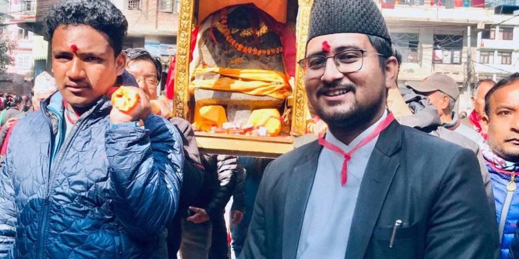 अमेरिकाबाट फिर्ता गरिएको उमा महेश्वरको मुर्ती पुनर्स्थापना