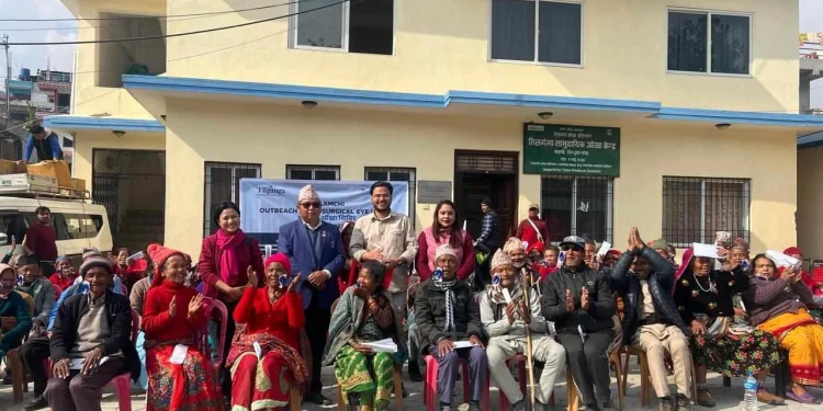 आँखा शिविरबाट एक हजारभन्दा बढी लाभान्वित