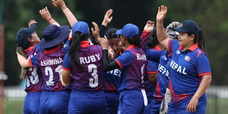 एसीसी महिला प्रिमियर कप क्रिकेटको सेमिफाइनलमा नेपाल