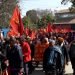 मिटरब्याज पीडितलाई भृकुटीमण्डपबाट हटाउन प्रहरी परिचालन