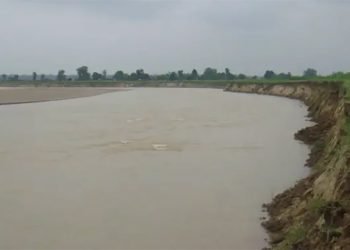 दोदा नदीमा बाढी पूर्वसूचना यन्त्र जडान