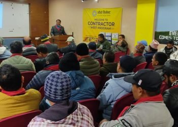 शौर्य सिमेन्ट र स्काई होल्डिङ्ग बिजनेस ग्रुपको संयुक्त कन्ट्रयाक्टर मिट सम्पन्न