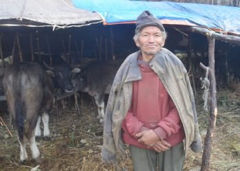 रित्तिँदै म्याग्दीका घुम्ती गोठ