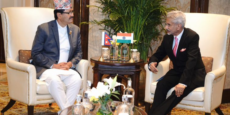 परराष्ट्रमन्त्री साउद र भारतीय विदेशमन्त्री जयशङ्करबीच भेटवार्ता