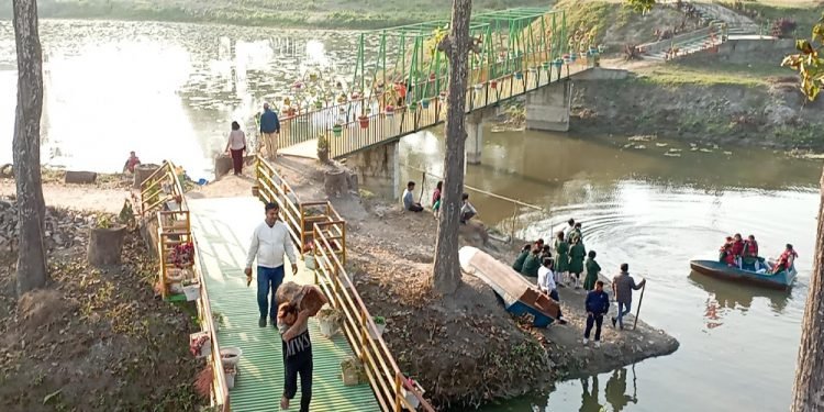 झापाको ‘फेवाताल’मा बढ्यो पर्यटकीय आकर्षण