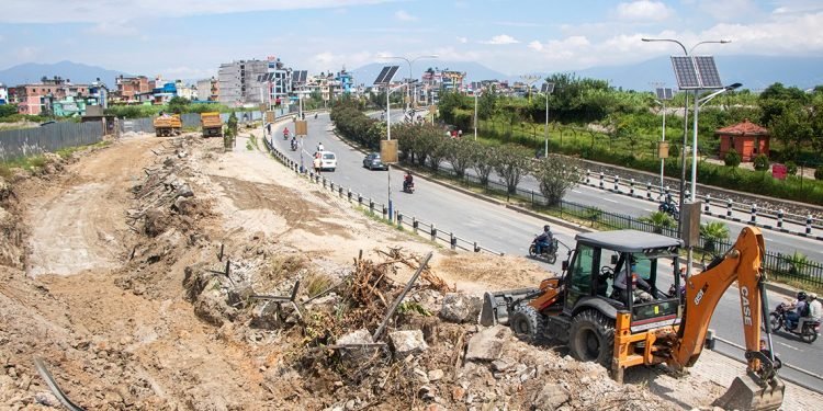 कोटेश्वर चोकको जाम हटाउन ३१ अर्ब २ करोड ऋण