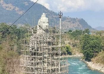 लमजुङमा बन्दै छ १०८ फिट अग्लो महादेवको मूर्ति