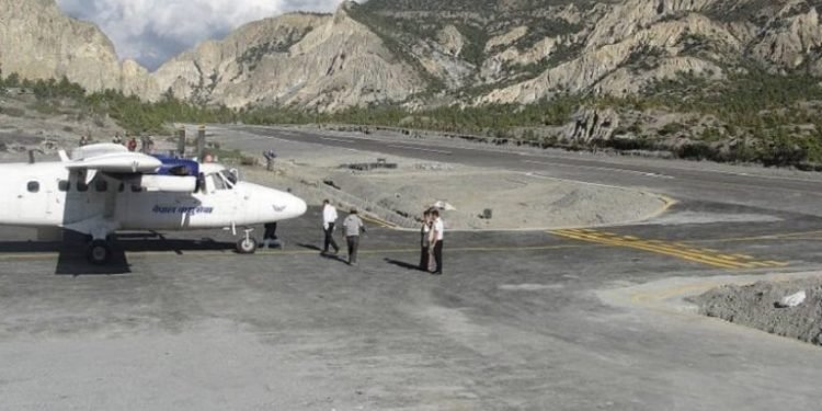 परीक्षण उडानमै सीमित मनाङको हुम्डे विमानस्थल