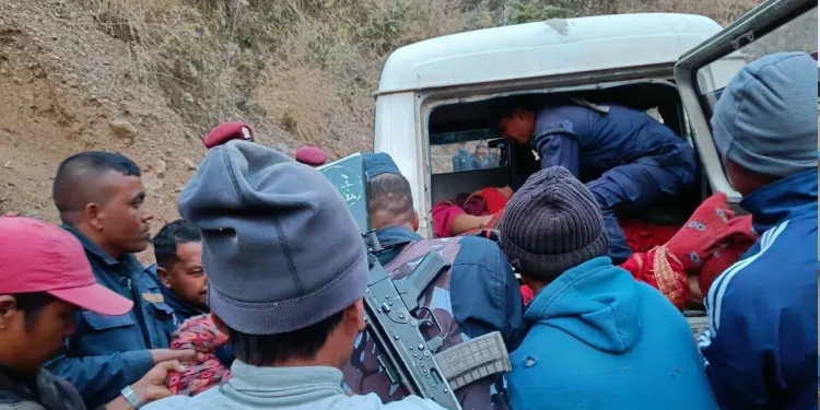 पाल्पा जीप दुर्घटनाः मृतक १० जनाको सनाखत