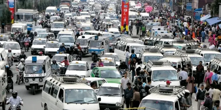 ६ महिनामा १० लाख बढी सवारीसाधन कारबाहीमा
