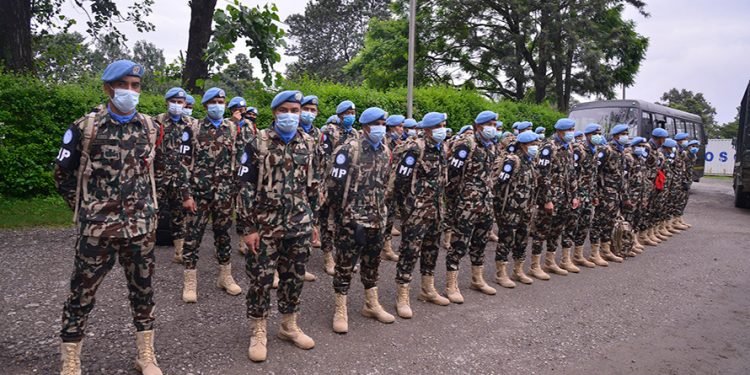 शान्ति स्थापनार्थ सेना खटाउनेमा नेपाल पहिलो राष्ट्र