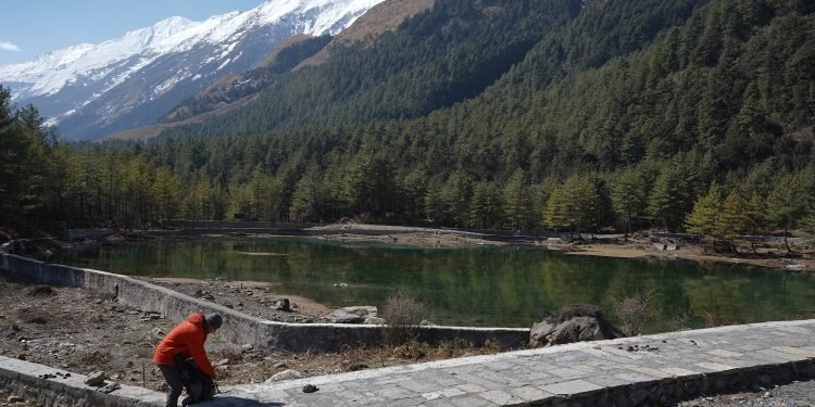 सेकुङताल फन्को लगाउने पदमार्ग निर्माण