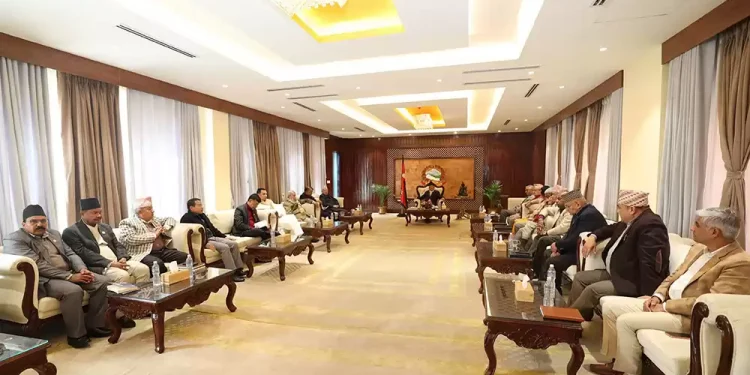सङ्घीयता कार्यान्वयनका विषमया गठबन्धनका शीर्ष नेता र मुख्यमन्त्रीहरूबीच छलफल