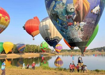 थाइल्याण्डमा भएको इन्टरनेसनल बेलुन फियस्तामा बेलुन नेपालको सहभागीता