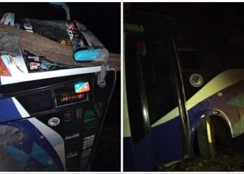 काठमाडौंको लागि छुटेको बस जुरौनीमा दुर्घटना, तीन जना घाइते