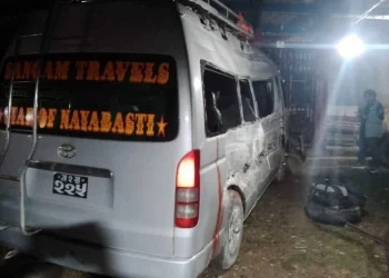 नारायणगढ मुग्लिन सडकमा बिहानै दुर्घटना हुँदा आठ जना घाइते