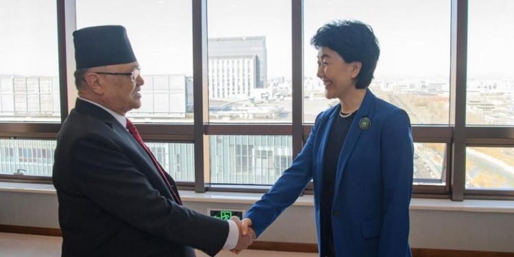 प्रचण्डले सत्ता समीकरण फेरेपछि चिनियाँ कम्युनिस्ट पार्टीकी उपमन्त्रीले नेपाली राजदूतलाई यसो भनिन्