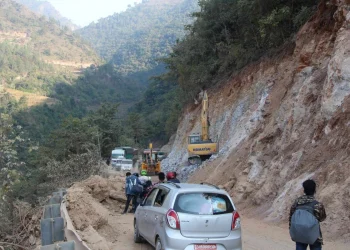 रिडी–तम्घास सडकखण्ड आजदेखि तीन साता बन्द, वैकल्पिक मार्ग प्रयोग गर्न आग्रह