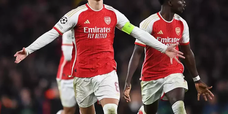 आर्सनल च्याम्पियन्स लिगको क्वाटरफाइनलमा