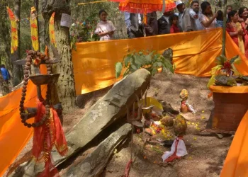 नागस्तम्भ निर्माणसँगै काभ्रेको बस्नेत गाउँ धार्मिक पर्यटनस्थल बन्दै