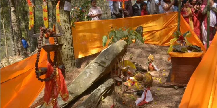 नागस्तम्भ निर्माणसँगै काभ्रेको बस्नेत गाउँ धार्मिक पर्यटनस्थल बन्दै