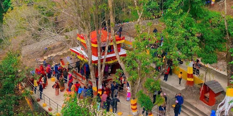 चिच्च्याएर वर मागिने सत्यवती मन्दिरमा थपिए पर्यटन पूर्वधार