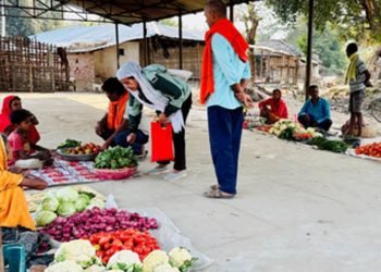 तीन दशकपछि तरेगणामै पुनः हाटबजार सञ्चालन हुँदा किसान खुसी
