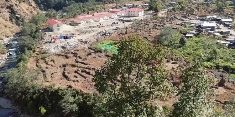 एमभी दुगड ग्रुपको हाइड्रोपावरको लापरवाही, लिखु पिके–५ का ७० घर पहिरोको जोखिममा