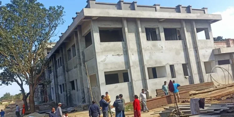 कैलारीमा पन्ध्र शय्या अस्पताल निर्माण अन्तिम चरणमा