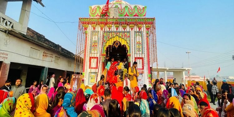 मिथिला परिक्रमाका यात्रीको मुसलमान सुमदायद्वारा बिदाइ