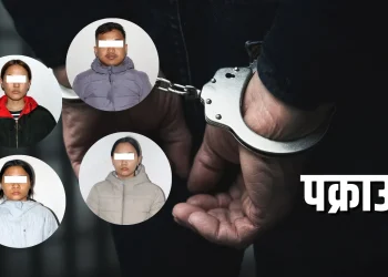 अनलाइन क्यासिनो खेलाउने चार पक्राउ