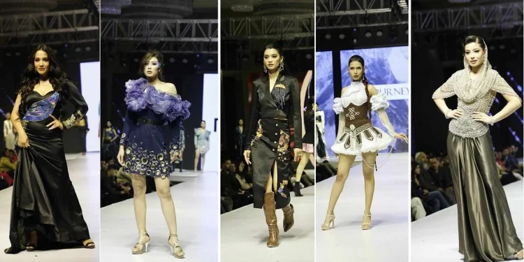 ‘आइइसी डिजाइनर रनवे’को र्‍याम्पमा देखिए सेलिब्रेटी