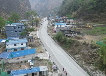 कालीगण्डकी करिडोरः तिप्ल्याङ–पोखरेबगर खण्डमा कालोपत्रे