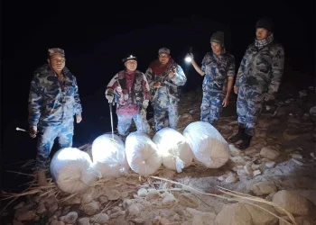 सप्तकोसीको किनारबाट १६४ किलो गाँजा बरामद