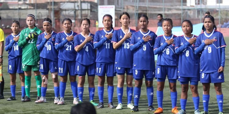 साफ यू-१६ महिला फुटबलः जित्नैपर्ने खेलमा आज नेपालको सामना भारतसँग
