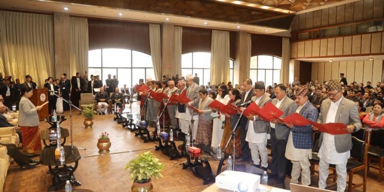 राष्ट्रिय सभाका १९ नवनिर्वाचित सांसदले लिए सपथ