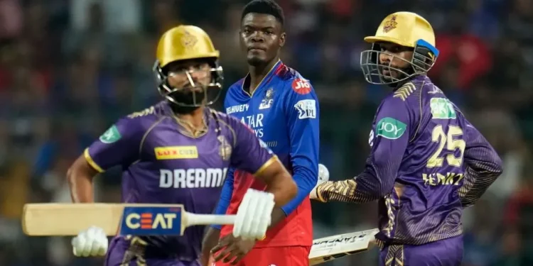 आईपिएल : आरसीबीमाथि कोलकाताको शानदार जित