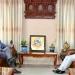उपप्रधानमन्त्री श्रेष्ठसँग अमेरिकन राजदूत थम्प्सनको भेटवार्ता