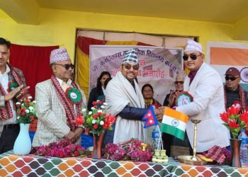 भारतद्वारा दार्चुला जिल्लामा उच्च प्रभाव सामुदायिक विकास परियोजनाहरुको शिलान्यास तथा उद्घाटन