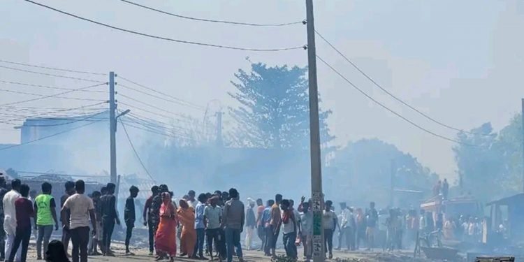मटिहानी आगलागी : न खाने अन्न रह्यो, न फेर्ने लुगा