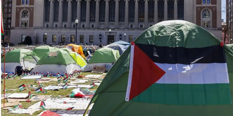 गाजा युद्धको विषयमा अमेरिकी विश्वविद्यालयहरूमा विरोध बढ्दै