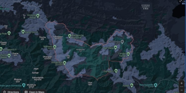 वीरेन्द्र हिमताल फुटेपछि गोरखाको चुननुब्रीमा भीषण बाढी