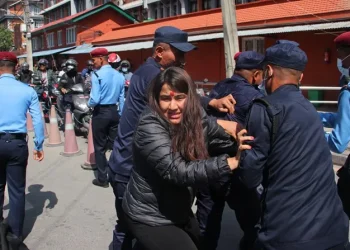 रुसी सेनामा कार्यरत नेपालीको जीवन रक्षाको माग गर्दै काठमाडौँमा प्रदर्शन