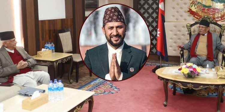 ओलीको रणनीतिः प्रचण्डको बुई चढेर रविमाथि प्रहार !