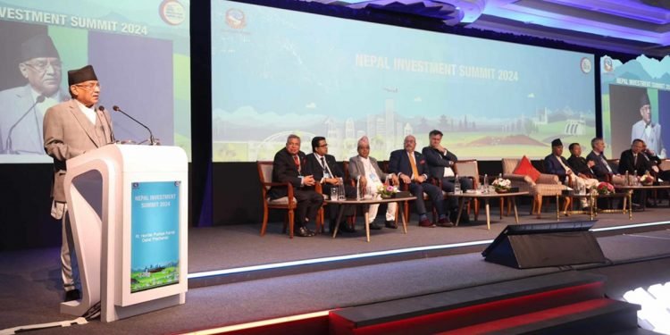 नेपाल उदार आर्थिक नीतिप्रति प्रतिबद्ध छ, लगानी गर्नुहोस्ः प्रधानमन्त्री